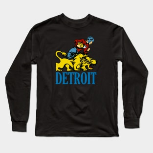 Detroit Lions 1934-1945 Long Sleeve T-Shirt